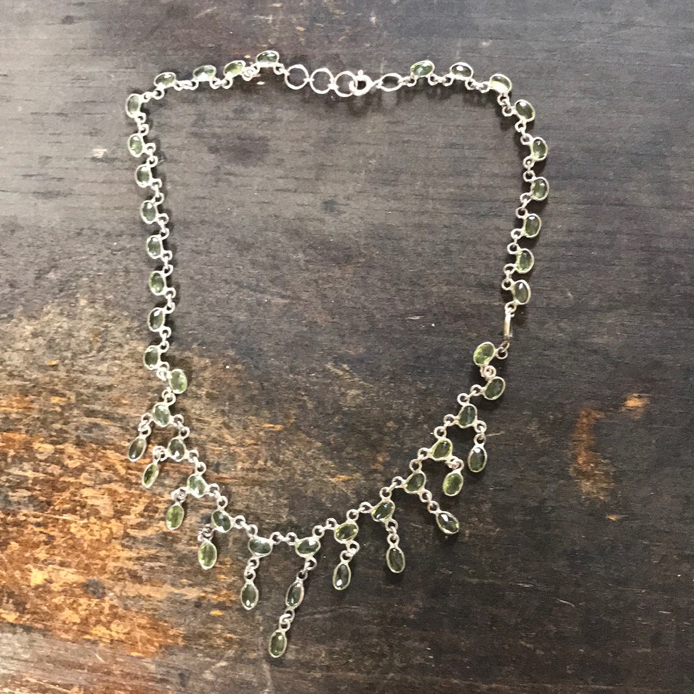 Peridot Choker